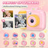Instant Print Digital Camera for Kids, 32GB Card, FHD 1080P Video, Portable Toy