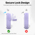 Valkit Compatible Airpods 3rd Generation Case Clear, Airpods 3 Case Cover with Lock & Cleaner Kit, Soft Shockproof