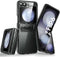 i-Blason Cosmo Case for Samsung Galaxy Z Flip 6 - Built-in Front Screen Protector, Hinge Protection, Slim Clear