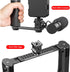 1/4"-20 3/8"-16 Triple Cold Shoe Mount Adapter, Cold Shoe Adapter Extension Bracket,Cold Shoe Mount Adapter