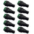 10 Female 12V DC Power Jack Adapter Connector for LED Strip, CCTV Camera