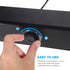 HOMSFOU 2.0 Setup Sound Bar Home Soundbar System Stereo Desktop Speaker for Tv Pc Mobile Devices Compact Sound Bar