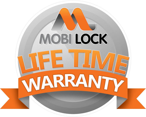 Mobi Lock 3.5mm Plug to 6.35mm Socket Adapter (Pack of 2), Connects 3.5mm Devices to 6.35mm Amplifiers & Speakers
