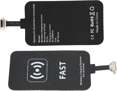 10W Type C Charger Receiver for Android Cell Phones, Thin USB C Charger Receiver Chip for Mobile Phones