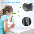 HONYIN 720° Rotation Small Desk Clip-on Fan, 3 Speeds Quiet Personal Cooling Fan for Bedroom and Office