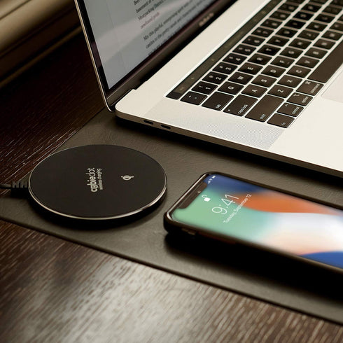 Brandstand | CubieDot | 10W Fast Charge Qi Wireless Charger | Compatible with iPhone 12/11/11 Pro Max/XS Max/XR/XS/X/8/8+,Galaxy Note 10/Note 10+/S10/S10+/S10E Includes AC Adapter