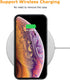 molzar GripBig Series Case for iPhone Xs and iPhone X, Built-in Metal Plate for Magnetic Mount, Black/Black