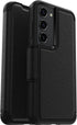 OtterBox S23 Galaxy Strada Series Case - Shadow (Black), Card Holder, Genuine Leather, Pocket-Friendly, Folio case