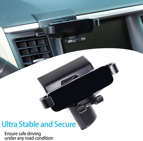 Lcojicep Car Navigation Screen Mobile Phone Holder for Nissan Pathfinder 2013-2018 (Left Style B)