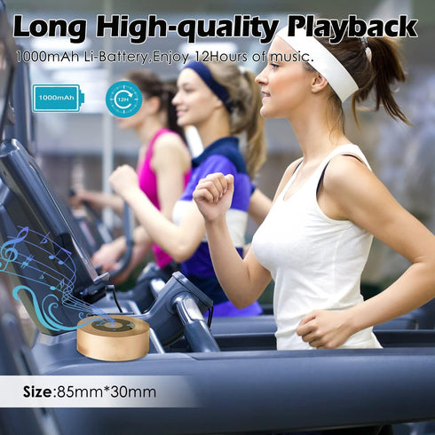 Smart LED Touch Play Bluetooth Speaker Portable Wireless with HD Sound, 12-Hour Playtime, Bluetooth 5.0
