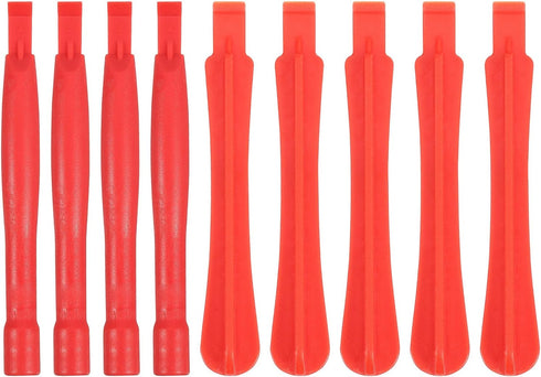 MECCANIXITY 10pcs Plastic Spudger Crowbar Professional Pry Bar Opening Repair Tools for Cellphone Mobile Phone Tablet