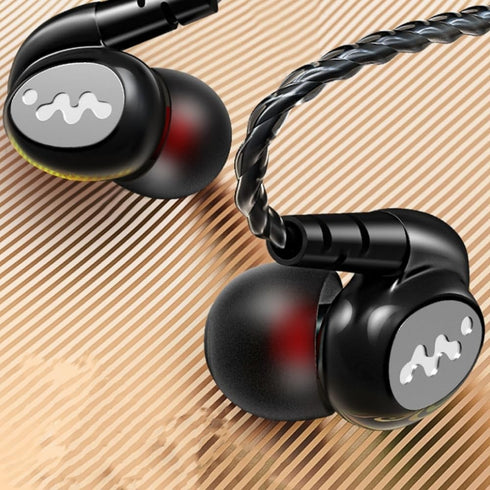 Wired Earbuds in-Ear Headphones with Microphone, Noise Isolation, 3.5mm Jack for iPhone, Samsung, Laptop, Kids