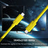 USB C to USB C 3.1 Gen 2 Cable, 100W PD, 10Gbps Data Transfer, 5A Fast Charging, Yellow, 3.3Ft