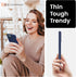 JELE Shockproof Case for iPhone 12 Pro Max - Navy Blue Liquid Silicone with Military Grade Drop Protection
