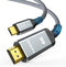 Highwings 6ft USB C to HDMI Cable, 4K@60Hz, Compatible with iPhone 15 Pro/Max, MacBook Pro/Air 2023