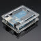 Uno R3 Case Enclosure, Transparent Gloss Acrylic Computer Box Compatible with Arduino UNO R3