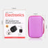 Ourlife Hard Travel Case for Kids Camera, Protective Case for Digital Camera Accessories, Purple
