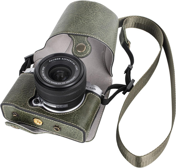 VOVMOEYA Protective Camera Case for Fujifilm XM5 Mirrorless Camera,Fuji X-M5 Camera Case