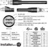 InstallerParts Ethernet Cable CAT8 3 FT - Blue - Professional Series 40Gigabit/Sec High Speed Internet Cable