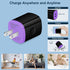 iPhone USB Wall Charger Adapter, AndHot 5-Pack 2.1A Dual Port Fast Charging Block for iPhone 15 14 13 12 11 Pro Max SE