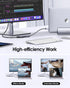 LENTION USB C Hub with 4K HDMI - 3 USB 3.0, SD/Micro SD Card Reader for MacBook Pro & Air