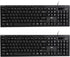 Rii RK907 Ultra-Slim Compact USB Wired Keyboard for Mac and PC, Windows 10/8/7/Vista/XP (Black, 2PCS)
