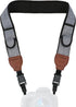 USA GEAR TrueSHOT Neck Strap Neoprene Camera Straps, Padded Camera Strap with Pockets and Release Buckles for DSLR and