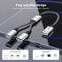 USB 2.0 Adapter, Dual USB Port Extender Hub for Laptop, Mac, Tesla Model 3 Charging and Data Transfer