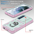 Case for Galaxy S22, Shockproof Impact Resistant with Slide Lens Protective Cover for Samsung Galaxy S22 6.1 inch