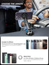 MAGJIEYX QC3.0 Adapter(38W iPhone17/16/15/14/13Plus/MagSafe for Magnetic Magsafe Car Mount Charger, Wireless Car