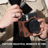 CAIYOULE Camera Case for Fujifilm Instax Mini 99, Instant Camera Bag with Mini Photo Album and Border Sticker
