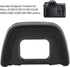 Soft Silicone Optical Viewfinder Cover with Scratch Protection for Cameras