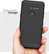 ENCASED Thin Armor for LG G8 ThinQ Case, Flexible Grip Cover - Black Slim Fit
