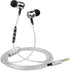 sephia Sp3060VC Earbuds Wired in Ear Headphones with Microphone, Noise Isolating Tips, Enhanced Bass, 3.9 Feet Cord