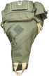 Backpack Large Sling Bag Laptop Cross Body Messenger Bag Shoulder Travel Rucksack (D- Army Green)