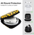 Earbud Case, Hard EVA Shockproof Cover Carrying Case with Carabiner Clip for AirPods Pro 2nd/3/2/1 Galaxy Buds