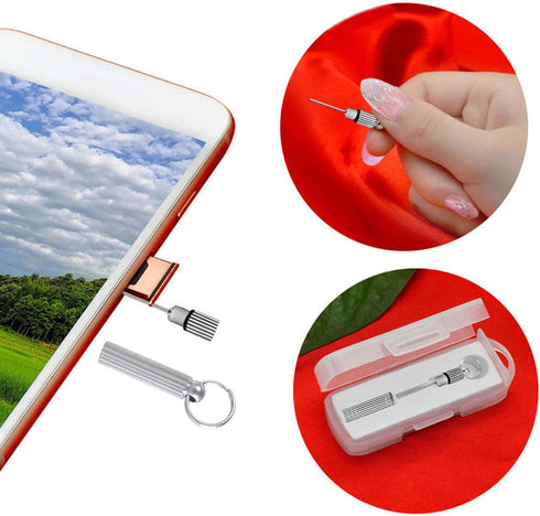 FeiYeup Card Ejector Tool Smartphone Card Tray Pin Needle Opener for Phone Card Tray Pin Antilost Accessories