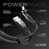 Statik PowerPivot 12W USB to iPhone Compatible Charging Cable - Right Angle with 360 Degree Rotating Head