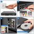 Delleson Region Free DVD Player for TV with AV Port, Compact CD/DVD Players for Home, DVD Player with Remote Control