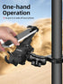 Anti-Vibration UTV Phone Mount Heavy Duty, Full Protection Holder with Aluminum Bracket Fit for 1.75-2" Roll Cage,
