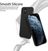 OTOFLY Compatible iPhone 11 Case, Ultra Slim Fit Liquid Silicone Gel Cover with Full Body Protection