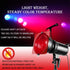 SAKOLLA 10Pcs Christmas Gel Filter: Red & Green Transparent Film for Outdoor Landscape Lighting