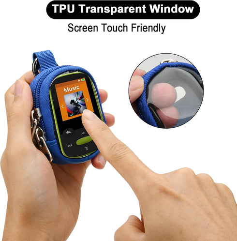 TXEsign MP3 MP3 MP3 Player Case Carry Bag Compatible with SanDisk Clip Jam/Clip Sport Plus/Clip Sport Go/Clip Sport