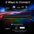 LENRUE Computer Speakers for Desktop,PC Speakers Gaming Sound bar with Colorful Light,USB Speaker With Bluetooth