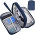 Electronic Organizer Travel Cable Bag, Waterproof Portable Electronics Accessories Case for Cord, Charger, Flash Drive,