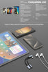MTAKYI iPhone 15 Headphone Adapter, 2 in 1 USB C to 3.5mm Headphone and Charger Adapter HiFi DAC