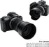 Lens Hood (1+1) for Canon R50 R100 Dual Lens Kit (RF-S 18-45mm F4.5-6.3 STM & RF-S 55-210mm F5-7.1 STM) Replaces ET-60B
