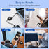 USB Type C Cable Fast Charging 3.3FT Retractable Charger for Samsung Galaxy A25/A35/A54/A14/A15/S24 Ultra/iPhone 15