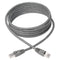 Tripp Lite Cat6a 10G Ethernet Cable, Snagless Molded STP Network Patch Cable, Gray, 12 Feet