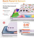 Samsung Galaxy S23 Christmas Clear Phone Case - Gingerbread Man Pattern, Soft TPU, Slim, Shockproof, Perfect for Boys &
